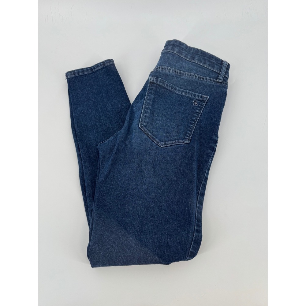 Jessica Simpson Womens Dark Wash High Rise Skinny Jeans Blue Denim Size 27